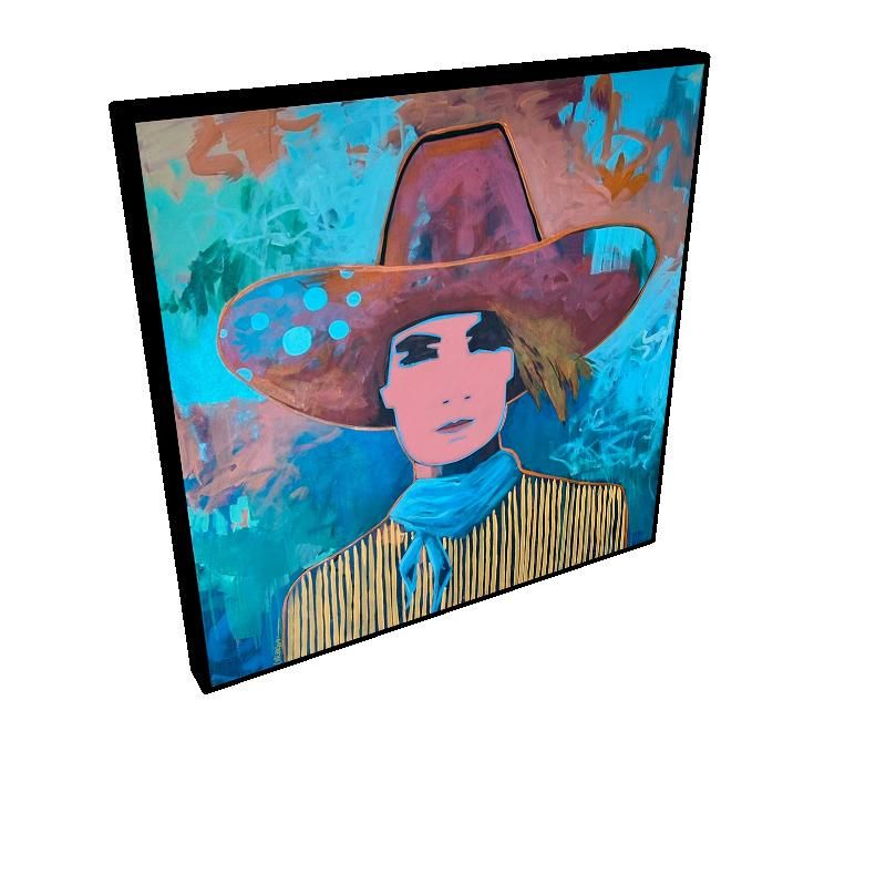 "Don't Touch My Chickens" Canvas Print