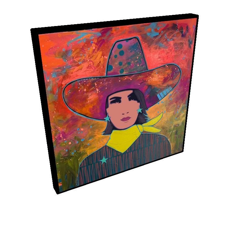 "There's a New Sheriff in Town" Canvas Print