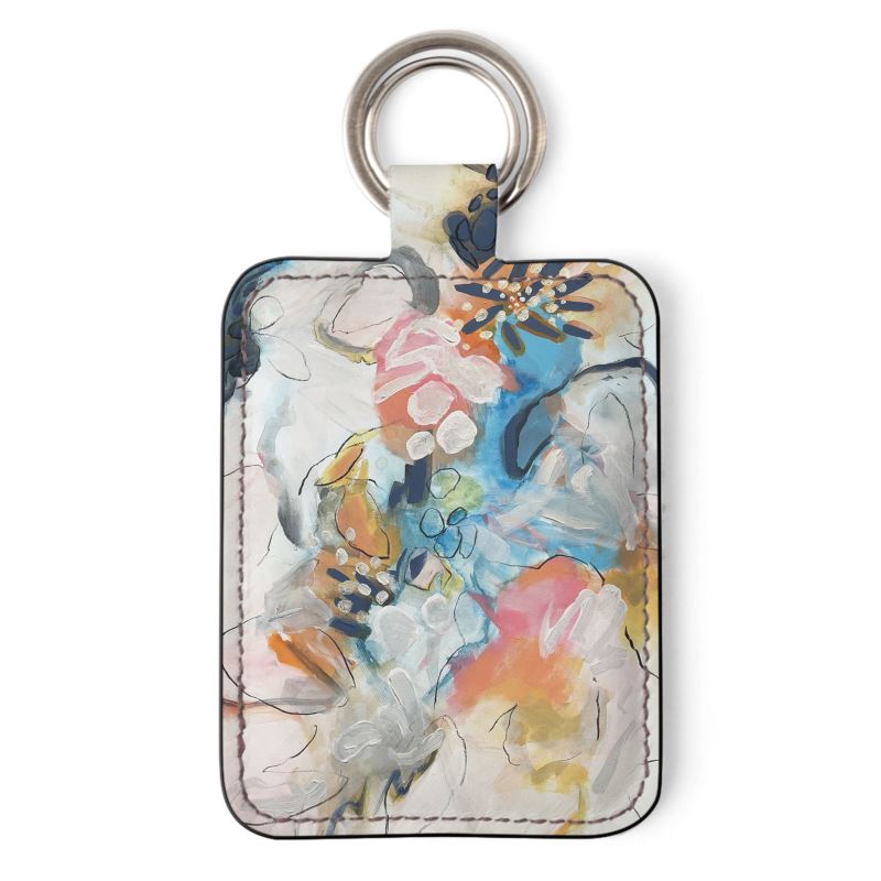 Leather Key Ring "Pretty Please"