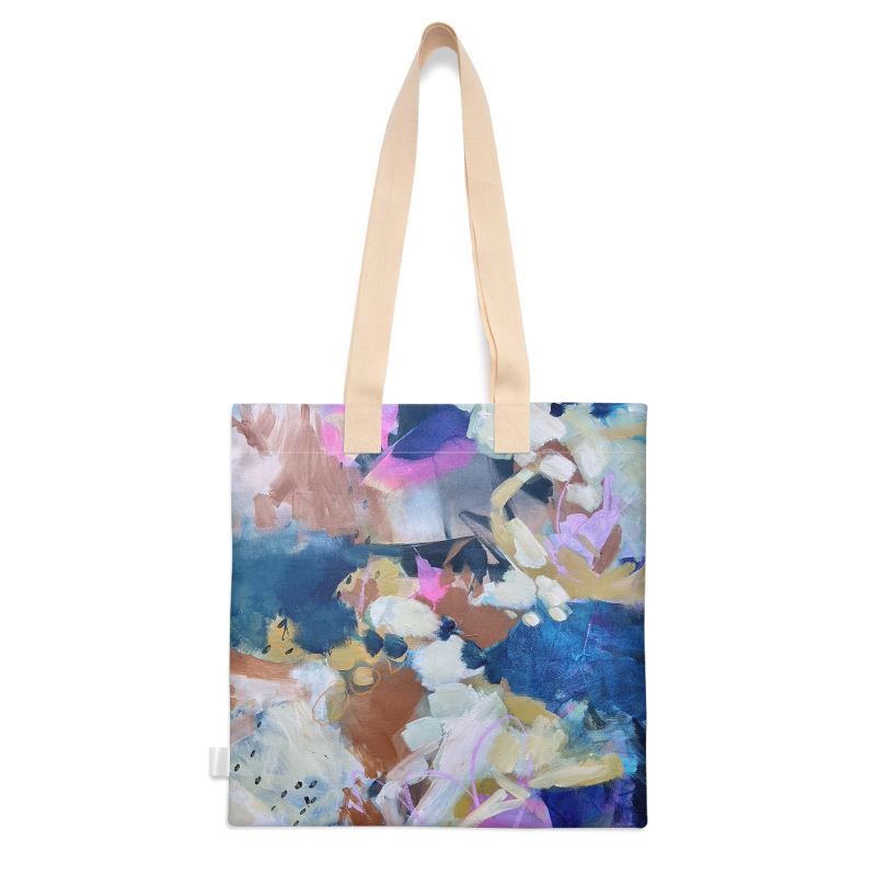 "Let's Groove" Canvas Tote