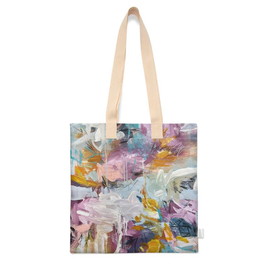 "Strings Attached" Canvas Tote